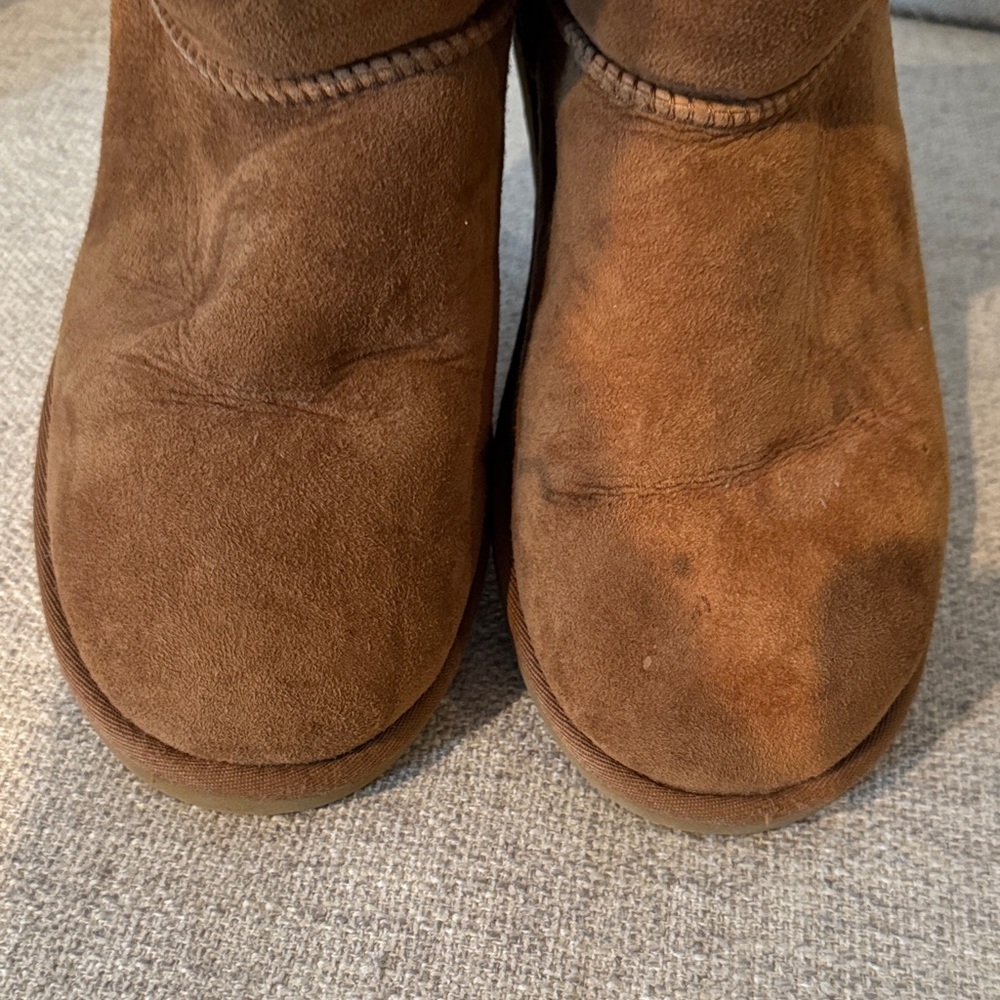 UGG Chestnut Suede Tall Boots - Picture 4 of 7
